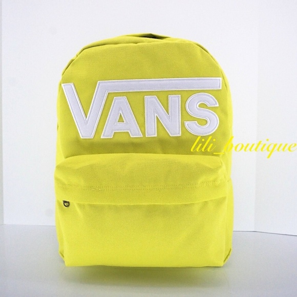 NWT Vans Old Skool III Backpack School Laptop Bag VN0A3I6RRHT Sulphur Spring $36